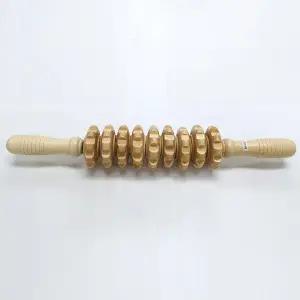 [셀러에이드]롤러 마사지 원목 스틱 안마봉 마사지스틱 근육통