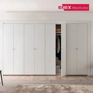 [ENEX]레오 무광 화이트 붙박이장 (실속형)-300cm