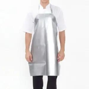 앞치마 주방 양면 미술 방수 목걸이형 그레이 요리