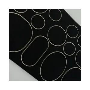 ( )루미나D 스티커 원형 겨울옷 패딩 수선패치 블랙