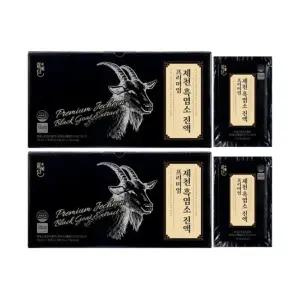 설혜담 프리미엄 제천 자연방목 흑염소 진액, 30포, 2개