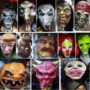좀비 호러 할로윈 가면 마스크 실리콘 해골 호러 악마 할로윈데이 파티용품 귀신의집