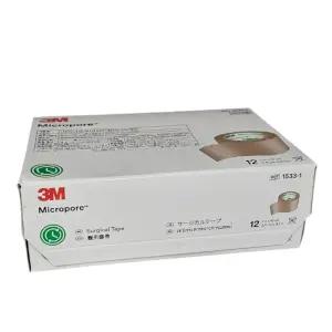 3M의료용테이프 마이크로포어 1533-1 살색 폭2.5cm 종이반창고