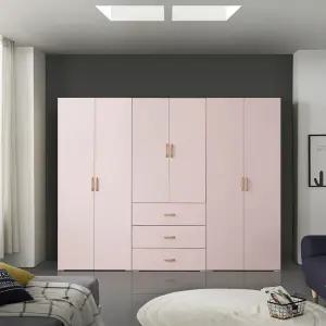 LPM 이음2400장롱세트DCD(옷장+3서랍+이불장)