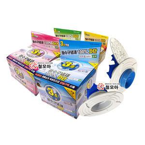 3초 트랩 모음 소형 중형 다용도 소변기 바닥 유가형 벌레 냄새 차단 하수구 모기 역류 방지