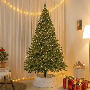 크리스마스 트리 나무 무장식 대형 고급 숲속 PVC 210cm (우산식) 전나무 매장 소품 데코 꾸미기 만들기