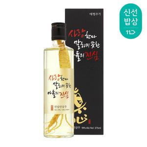 [품질보장]태평주가 진심 홍삼 인삼주 19도 375ml 홍삼증류주