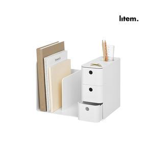 시스맥스 콤보책꽂이 2단꽂이 3단서랍 combo rack