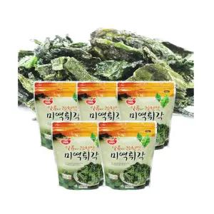 남광식품 미역튀각 수제 마른부각 간편한 반찬70g 5봉