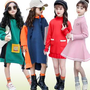 헬로샵/~160호/유아동주니어 겨울 원피스 롱티 티셔츠