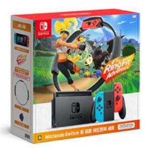 N) 닌텐도 스위치 본체(HAD) 링 피트 어드벤쳐 세트 새제품