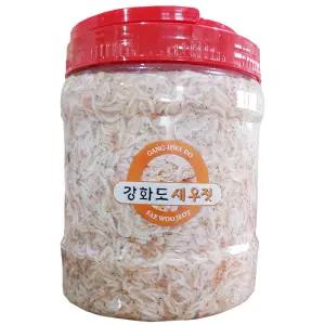 강화도 새우젓2kg1통 추젓 물타지않은 새우젓