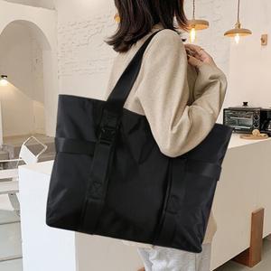 [디어백] 가벼운 나일론 스트랩 빅 쇼퍼백 GB742