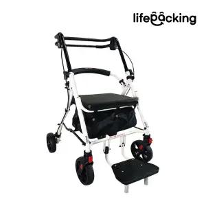 노인 보행보조기 어르신 보행기 할머니 유모차 실버카 어른 성인용 노인용 롤레이터 라온아띠 N플러스