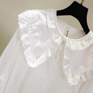 아동블라우스 화이트셔츠 합창블라우스 롱티셔츠 맨투맨티 면티 레이어드티 나시반팔 등원룩 등교룩