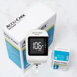 아큐첵 인스턴트 혈당계+시험지50+호환침100+솜100