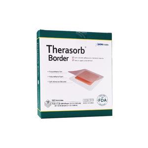 테라솝 보더 드레싱 7.5X7.5cm 2mm 10매 습윤밴드 상처 반창고 폼드레싱