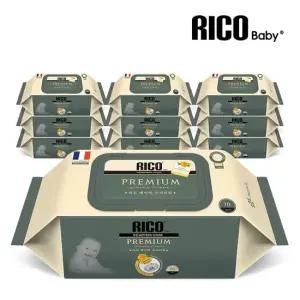 75gsm 프리미엄 아기물티슈 캡형 70매 x 10팩