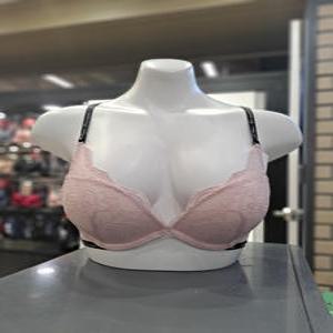 [보디가드] 보디가드 핑크 레이스 블랙 레터링 브라BGWBZ105