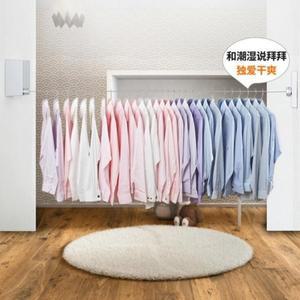 [제이큐]벽걸이 간이 빨래 건조대 빨래줄 실버