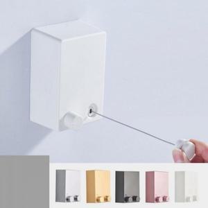 [제이큐]실내외 벽부착 스테인리스 스틸 빨랫줄