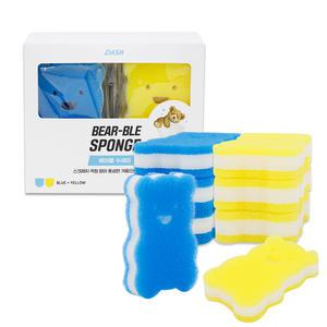 대쉬 베어블 수세미 스크래치 방지 3중 필터폼 8개입