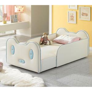 초등전까지 남아여아용 안전가드 가죽 키즈침대(2색) 어린이 유아동 유아 아가