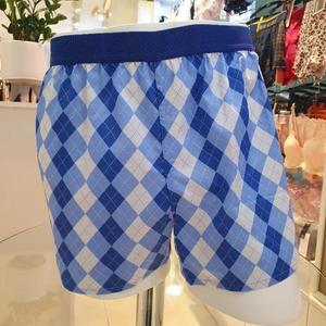 [예스] DP02 블루스퀘어 남성 트렁크 팬티 남자 편한 속옷 순면 면팬티 학생 아빠  (S13814772)