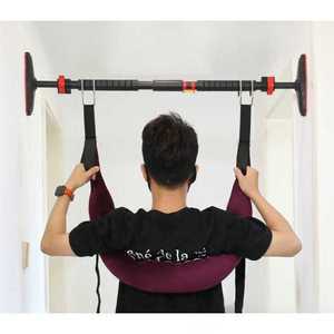 허리 견인 요추 척추 스트레칭 보조기 벨트 치료기 협착증 교정기 측만증 디스크 홈 철봉 등 근육 매달리기