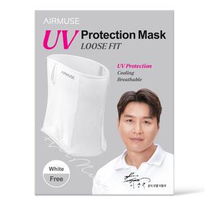 에어뮤즈 자외선차단 골프 마스크 얼굴 안면 햇빛가리개 자전거 등산 낚시 루즈핏