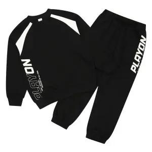 [에스핏]스포티 크루넥 상하 세트복 - 블랙 (SJY710MKTR23)_CJ