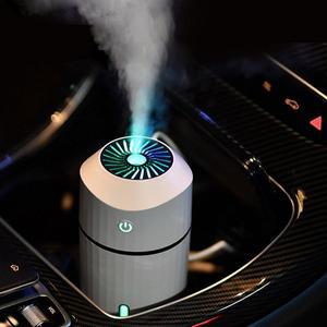 [기타]미니가습기USB 충전식 LED 가습기 무드등 차량용 휴대용 유선 무선