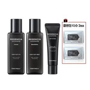 [롯데백화점]토니모리 리젠시아 옴므 2종 세트 (클렌징티슈 2개 증정)_대전