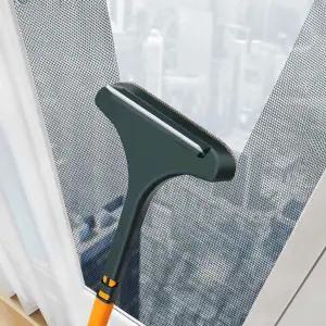 할인바이할인 [1+1] 싹닦아 방충망 청소솔 스퀴지 겸용 유리창 청소브러쉬
