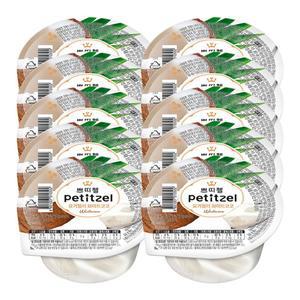 쁘띠첼 요거젤리 화이트코코 210g x 20 먹거리 주전부리 간식 요거 과일음료 제일제당 주스 젤리 음료