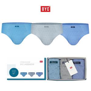 BYC 맥시남삼각팬티 3매입 2176