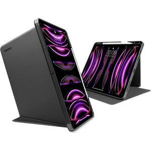 탐탁 수직 아이패드프로 Tri-Mode 케이스 12.9인치 6세대/5세대(M2M1)용, 아이패드펜슬 홀더가 있는 보호