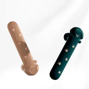 도어 쿠션 문쾅 강아지 손잡이 방 문 소리 방지 문고리 커버 충격 보호 문콕 문꽝