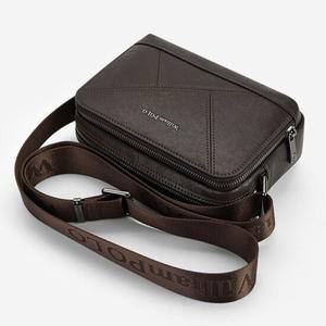 B322CR 윌리엄 POLO 남자 소가죽 데일리 크로스백