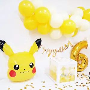 포켓몬피카츄은박풍선 생일가랜드풀세트 학원생일파티장식용품