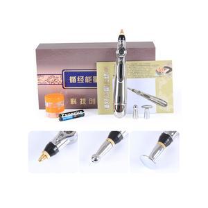 전자침 충전식 지압펜 가정용 지압봉 3두 전기침 점혈 어버이날 핸드 단필 전기 9단