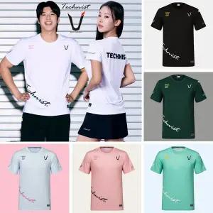 [테크니스트] 티셔츠 배드민턴 반팔 상의 남성 여성 기획티 TCNST102
