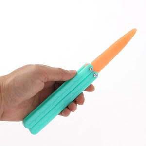 나비칼 당근칼 3D 나비칼 마이픽 토이나이프 야광