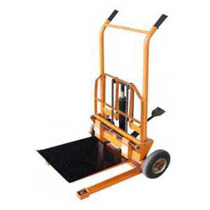 소형 지게차 파레트 트럭 수동 스태커 유압 하역 작기