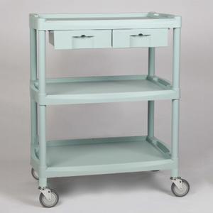 [열린세상] 다용도 병원 드레싱 3단 서랍 2칸 높은 이동카트 Y-301DH
