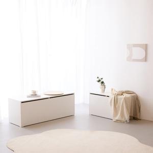 제이디퍼니처 국내제작 셀로 1200 와이드 다용도 벤치수납 E0자재 LPM마감