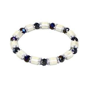 ONM 자석 팔찌 패션 장식 캐주얼 악세사리 팔찌 화이트