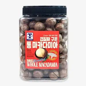 티스탠다드 껍질째 구운 통 마카다미아 1KG 트레이더스 베트남