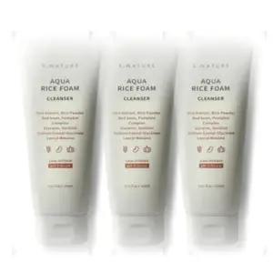 [영양친구] 에스네이처 아쿠아 라이스 약산성 클렌징폼 160ml 3개