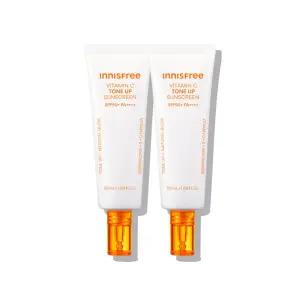 이니스프리 비타C 잡티 톤업 선스크린 SPF50+ PA++++ 50mL 2개